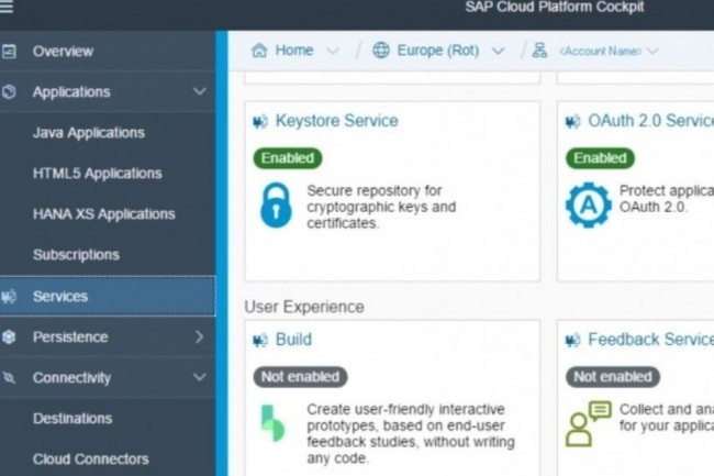 Avec plus de 100 solutions cloud disponibles, la SAP Cloud platform donnera  l'cosystme de l'diteur un accs plus rapide aux ressources disponibles dans le cloud. (Crdit : SAP)