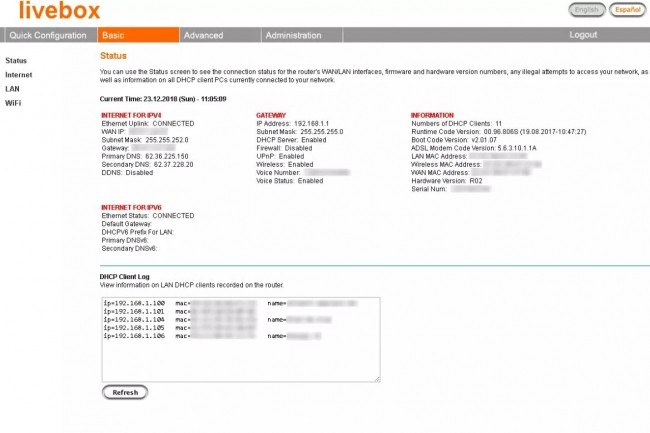 Une faille lie aux modems Livebox ADSL d'Orange permet  des utilisateurs distants non authentifis d'obtenir les mots de passe SSID et WiFi. (crdit : D.R.)