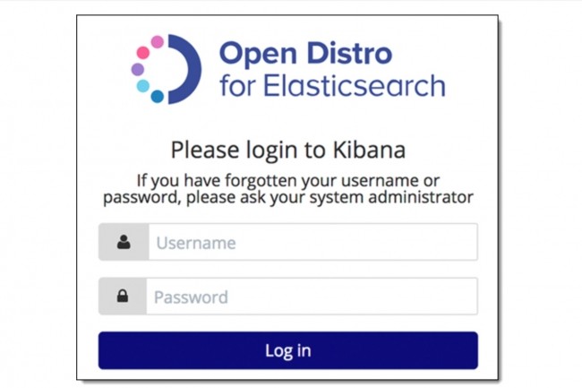 L'Open Distro for Elasticsearch d'AWS inclut galement le logiciel de datavisualisation Kibana. (Crdit : AWS)