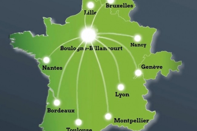 ITS Group possde plusieurs agences en France, Belgique et Suisse. (Crdit : ITS Group)