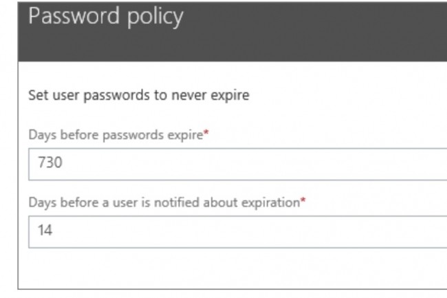Microsoft souhaite modifier dans Windows la possibilit d'obliger les utilisateurs  changer leur mot de passe priodiquement, tous les 42 jours, 60 ou 90 jours. (Crdit : Microsoft)