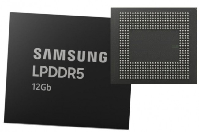 Samsung annonce une RAM LPDDR5 de 12 Go pour mobiles