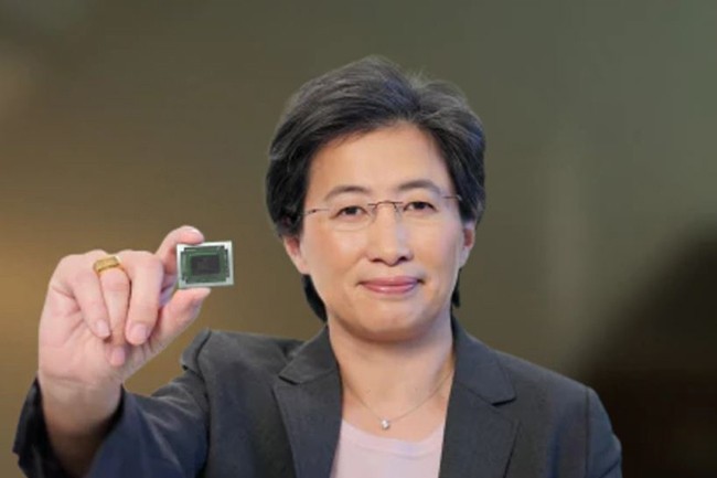 Le 19 août, Lisa Su, CEO d'AMD, a indiqué que l'entreprise envisage de construire ses propres accélérateurs dédiés pour des applications à fonctions fixes comme l'apprentissage machine. (Crédit : AMD)