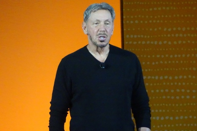 Dans sa dernire keynote, Larry Ellison a vant les avantages de la migration de Netsuite sur OCI. (Crdit Photo: Jacques Cheminat)