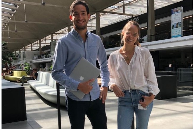 La start-up Telescope co-fonde lt dernier par Mehdi Ayouche et Anne-Sophie Bielawski  permet  davoir accs  une dizaine de formations au code, data, design, business development, et entrepreneuriat, Crdit. Telescope. 