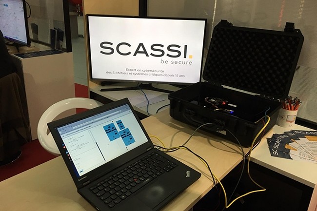 Scassi propose notamment un systme sondes et logiciel d'automatisation des pentests, sur systmes critiques. (Crdit : Scassi)