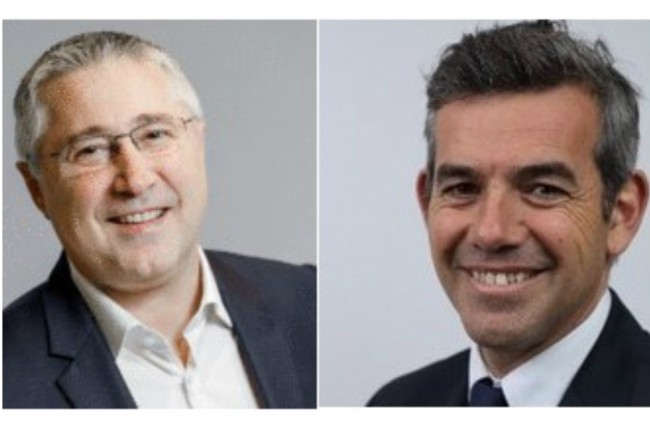 Patrick Rohrbasser ( gauche) et Thierry Lottin ont t promus  la tte des activits de Veeam Software respectivement dans le Sud de l'EMEA et en France. Crdit photo : D.R.