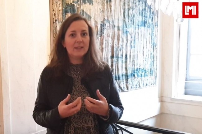 Charlotte Barraco-David, Avocate Latournerie Wolfrom Avocats et membre de l'AFCDP est intervenue sur l'IT Tour 2019  Bordeaux organis  l'Institut Culturel Bernard Magrez le 6 dcembre 2019. (crdit : LMI)