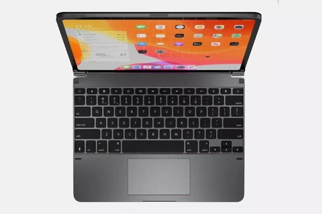 Selon la presse amricaine, Apple planche sur clavier quip d'un trackpad pour l'iPad Pro. Des claviers comme Brydge existe dj. (Crdit photo : Brydge)