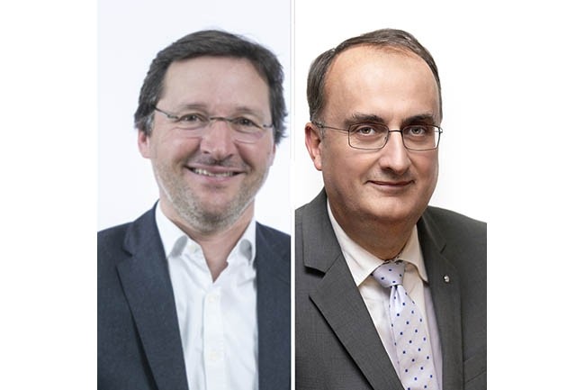 Roman Coste ( gauche) et Pascal Zrats, respectivement directeur gnral du groupe Kardham et directeur gnral de Kardham Digital. (Crdit : D.R)