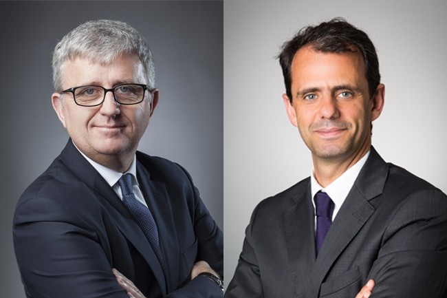 Jean-Michel Baticle (à gauche) et Laurent Gerin travaillaient respectivement chez Logica depuis 1989 et 1998 jusqu’au rachat de l’entreprise par CGI en 2012. (Crédit : CGI)