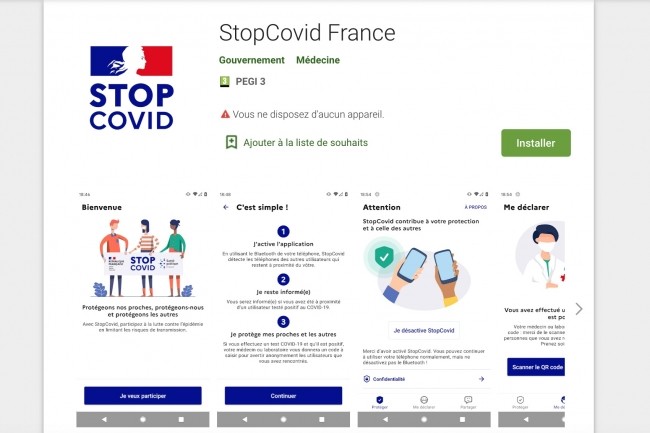 Avec retard, l'app StopCovid est enfin lancée