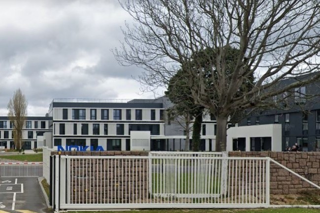 Plus de 400 emplois devraient être supprimés sur le site R&D de Nokia à Lannion dans les Côtes-d'Armor en Bretagne. Crédit photo : D.R.