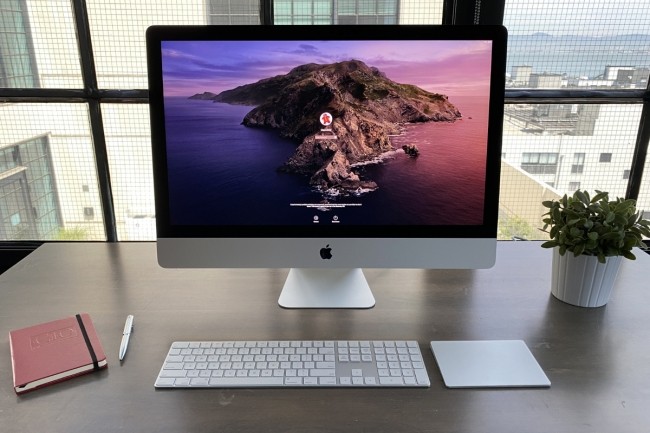 L'iMac 2020 27 pouces intègre les processeurs Intel Core de 10e génération. (crédit IDG)