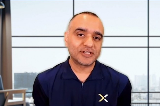 Co-fondateur de Nutanix, Dheeraj Pandey s'exprime peut-être pour la dernière fois comme CEO à un événement .Next, même s'il restera Nutan Forever. (Crédit : Nutanix)