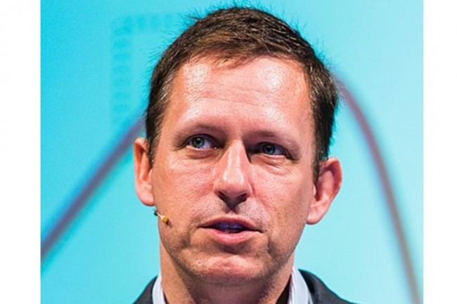 Peter Thiel, prsident et co-fondateur de Palantir avec Alex Karp son CEO et Stephen Cohen vice-prsident excutif, vont conserver 50% des droits de vote mme en cas de cession d'actions. (crdit : wikipedia / creative commons)