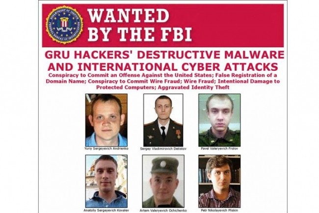 Le groupe de cybercriminels russes Sandworm, opérant avec le malware NotPetya conçu par leurs soins, sévit depuis au moins 2015. (crédit : FBI)