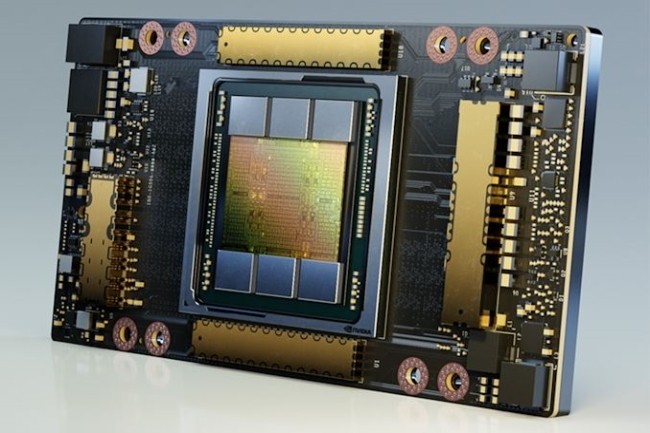 AMD a augment la mmoire de la puce A100 qui passe  80 Go. (Crdit Photo : AMD)