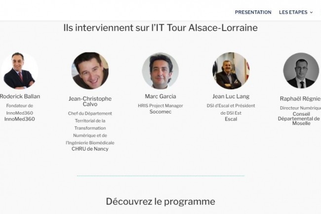 Le programme de l'IT Tour web TV 2020 Grand Est Alsace Lorraine sera diffus sur inscription le 26 novembre 2020. (crdit : LMI)