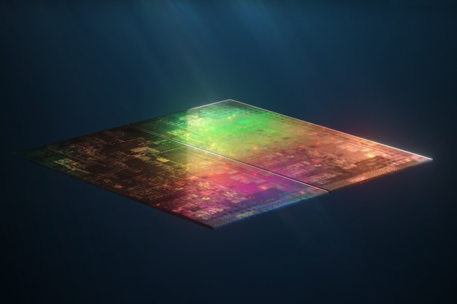 Les performances en stockage flash de la puce Core i9 de 11e Gen d’Intel serait 11% supérieures à celles du Ryzen 9 d'AMD selon le fondeur. (Crédit Intel)