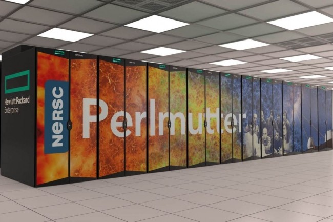 Avec 6 144 GPU Nvidia A100 Tensor Core et 1536 CPU AMD Epyc 7763, le Perlmutter a t nomm en hommage  Saul Perlmutter, prix Nobel de physique 2011. (Crdit Nvidia)