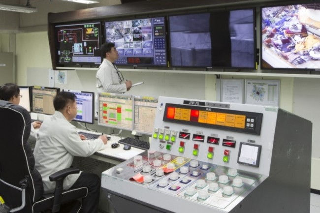 L'Institut de recherche sur l'énergie atomique sud-coréen surveille en temps réel les informations clés sur la sécurité des installations nucléaires dans le pays. (crédit : KAERI) 