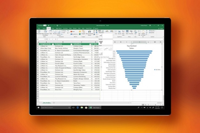 La prochaine version d'Office en licence perp�tuelle, disponible en t�l�chargement � partir du 5 octobre, sera livr�e avec l'application Teams. (Cr�dit : Microsoft)