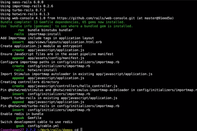 Ruby on Rails passe en version 7 et adopte l'approche No-Node pour le budling JavaScript. (Crdit Photo: DR)