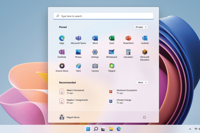 Microsoft lance une version de son système d'exploitation appelée Windows 11 SE ainsi qu'une dernière génération de tablettes Surface Laptop SE pour concurrencer les Chromebook. (Crédit : IDG)