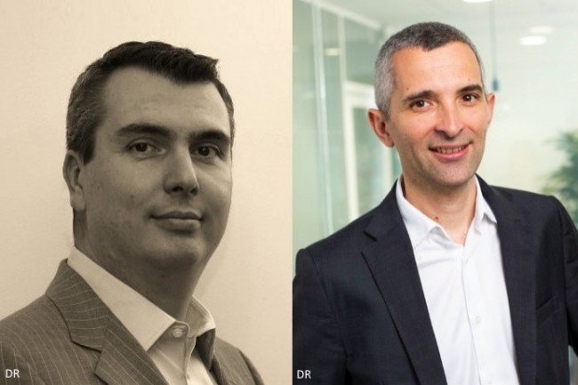 De gauche à droite, les deux directeurs IT de La Mutuelle Générale ayant piloté le projet : Luc Robin (opérations) et Jérôme Nevicato (applications et sécurité).