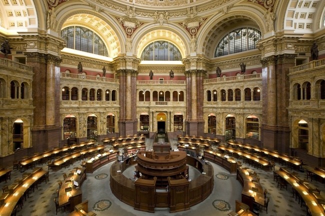 La bibliothèque du Congrès possède plus de 170 millions de biens physiques. (Crédit : Pixabay)