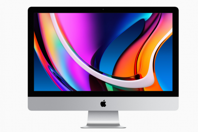 Le modèle 27 pouces de l'iMac est disponible à partir de 1 999€. (Crédit : Apple)