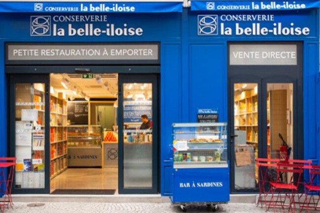 Fondée en 1932, La belle-iloise a ouvert son premier magasin à Quiberon en 1967 et compte aujourd'hui 87 boutiques. (Crédit : La belle-iloise)