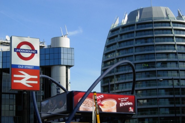 East London Tech City rassemble un cluster d'entreprises IT. Il est situé à East London, en Angleterre. (Crédit : Wikipédia)