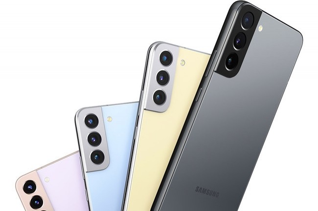 Le Galaxy S22 est disponible dans plusieurs coloris en pr�commande sur le site de Samsung. (Cr�dit : Samsung)