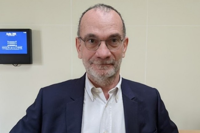 Paul-Olivier Gibert, président de l'Afcdp, a ouvert la 16e Université de l'association française des correspondants aux données personnelles le 10  février 2022. (Crédit : D.F.)
