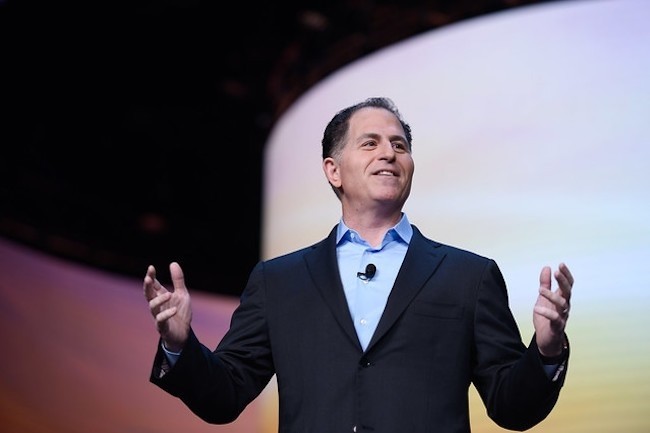 Michael Dell, fondateur et CEO de Dell peut sourire, son entreprise a réalisé une année fiscale 2022 record. (Crédit Dell)