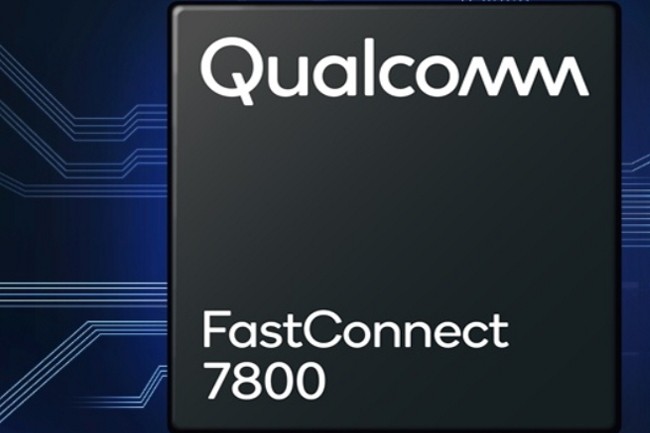 Qualcomm ne veut pas être en retard sur WiFi 7 et présente sa puce FastConnect 7800 compatible avec ce futur standard. (Crédit Photo : Qualcomm)