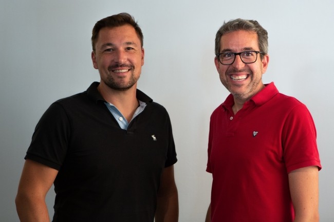 Miguel Valdés Faura (à droite), président et directeur général de Bonitasoft, va piloter avec Charles Souillard (à gauche), directeur général, la nouvelle phase de croissance de l'entreprise qu'ils ont co-fondée. (Crédit : Bonitasoft)