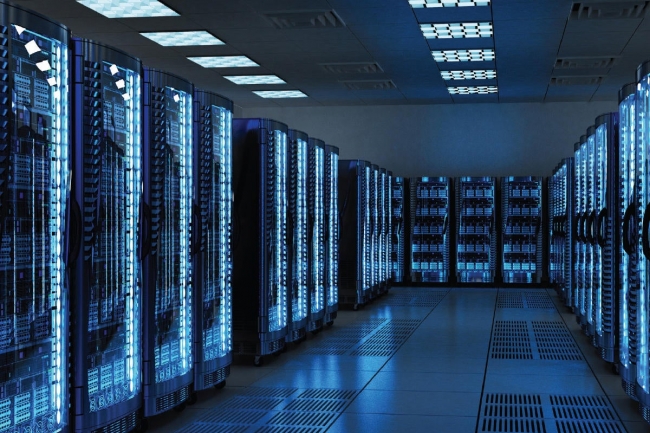 Les ressources de stockage SAN sont concentrées dans les datacenters avec un réseau FC dédié. (Crédit : Quest Software)