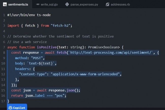 GitHub prévoit de publier d'autres études sur l'usage de Copilot, son outil de suggestion de lignes de codes dopé à l'IA. (crédit : Github)