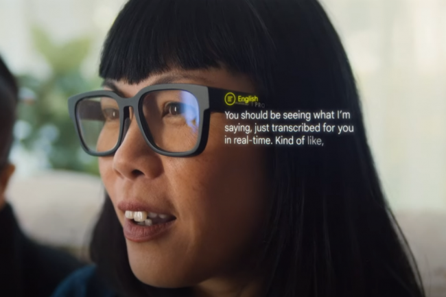 Les lunettes connectées de Google, cette fois rebaptisées Smart Glasses, font leur grand retour mais réussiront-elles là où les Glass ont échoué ? (Crédit : Google)