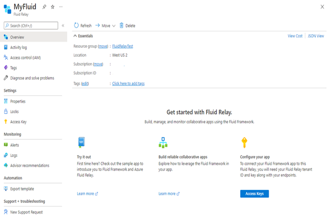 Le service Azure Fluid Relay offre des fonctions de collaboration en temps réel pour des applications. (Crédit Photo : Microsoft)