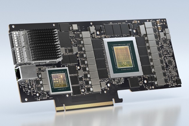 Le dernier DPU à base de BlueField-2 de Nvidia repose sur une architecture ARM Cortex-A72 et dispose de circuits d'accélération optimisés pour des tâches de sécurité. (crédit : Nvidia)