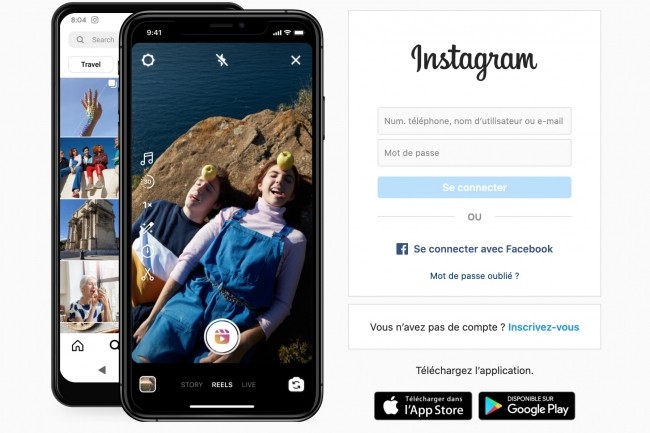 Instagram est épinglé par la Commission de protection des données irlandaise pour laisser public par défaut des comptes ouverts par des adolescents. (Crédit : Instagram)