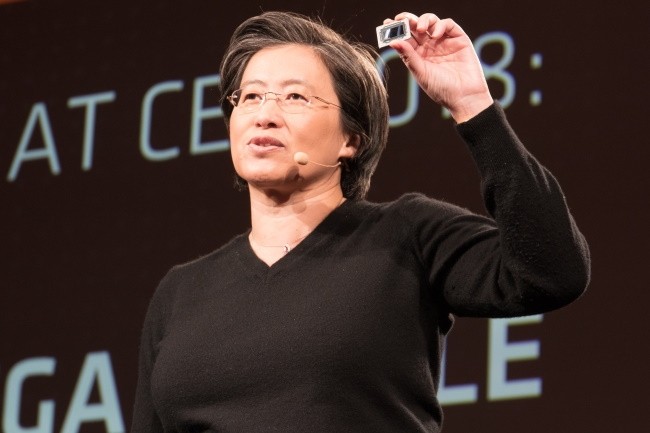 Lisa Su, CEO d'AMD a averti les investisseurs d'une chute des résultats pour le prochain trimestre. (Crédit Photo : AMD)