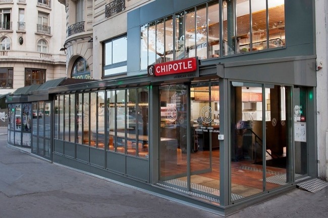 Chipotle possède 6 restaurants en France, dont cinq en région parisienne et un à Lyon. (Crédit : Chipotle)