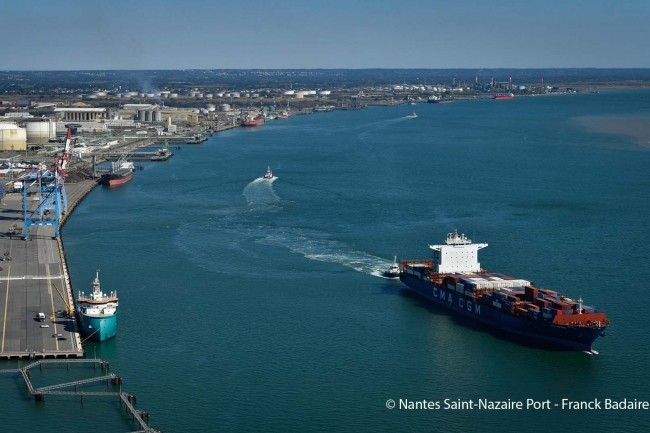Le port de Nantes Saint-Nazaire veut optimiser la transition énergétique et numérique du trafic maritime.