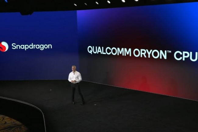 Grard Williams, vice-prsident senior de l'ingnierie de Qualcomm a annonc Oryon, la prochaine gnration de CPU Snapdragon de Qualcomm. (crdit : Qualcomm)