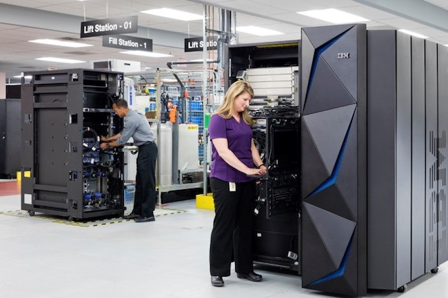 IBM a décidé de défendre devant la justice les brevets technologies concernant ses mainframes Z. (Crédit IBM)